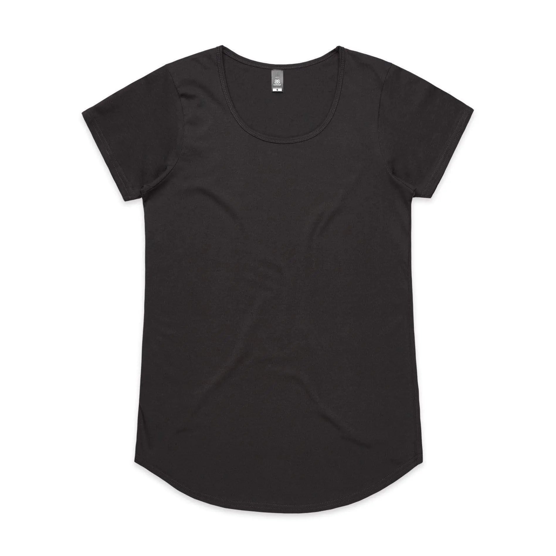 As Colour Women's mali tee 4008 Casual Wear As Colour COAL XSM